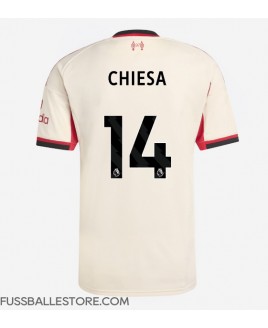 Günstige Liverpool Federico Chiesa #14 Auswärtstrikot 2025-26 Kurzarm